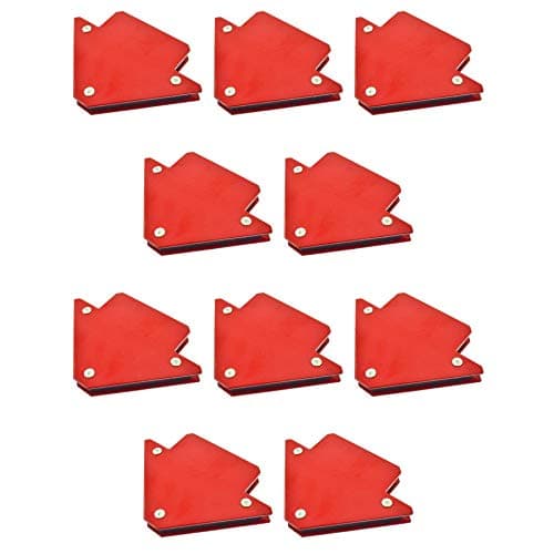 Image of 10pk 25lb 75mm Welding Magnet Arrows Welder Holder Support Durable Angles