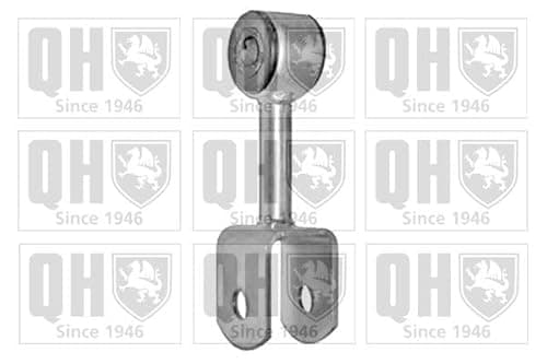 Image of Quinton Hazell Stabiliser Link - QLS3526S - Single Bar Fits Rear Axle Left or Right - Original Equipment OEM Quality Direct Fit Replacement - Length: 95mm - Finish: Powder-Coated