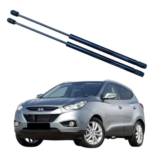 Image of MOXSTRUTS, 2x Rear Tailgate Boot Gas Spring Struts For HYUNDAI IX35 (LM, EL, ELH) (2009-2015), Lift Support System 610 (N) 483,5mm