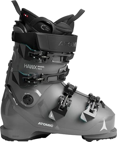 Image of Atomic HAWX Magna 110 S Men's Ski Boots (Anthracite/Black/Teal, 29/29.5)