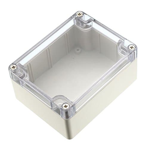 Image of Sourcingmap 115x90x57mm Electronic Waterproof IP65 Sealed ABS Plastic DIY Junction Box Enclosure Dark Gray with Case