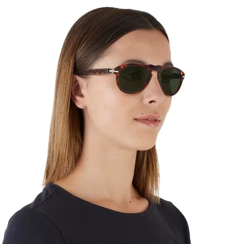 Image of Persol PO 0649 Havana/Grey Green 52/20/135 unisex Sunglasses