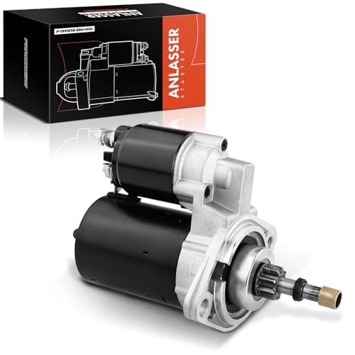 Image of Frankberg Starter Motor Compatible with Transporter III Bus 1.6L-2.1L Petrol 1979-1992 914 1.7L 1.8L Petrol 1969-1975 Replace# 6004AA0021