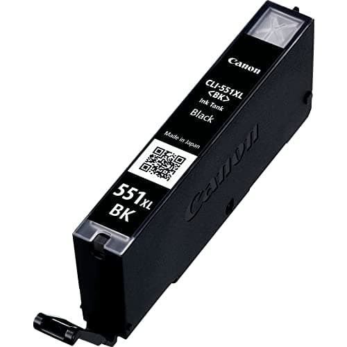 Image of Canon Cli-551xl High Capacity Ink Cartridge, Black - 6443B001