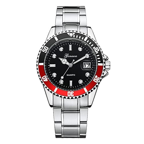 Image of Men's Watches Hanposh Watch Mens Designer Chronograph Analogue Watch Chronograph Analogue Wrist Watches for Men Men Watch Black Chronograph Analogue