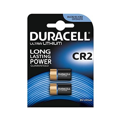 Image of Duracell DUR030480 Lithium-Ion (Li-Ion) 3V Rechargeable Batteries Black