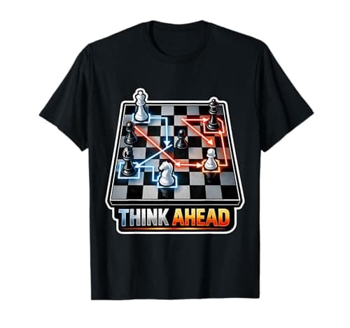 Image of Strategic Chess Player Mindset Board Game T-Shirt