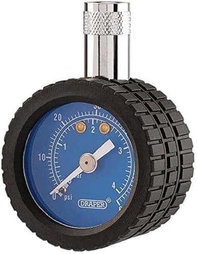 Image of Draper 91364 Tyre Pressure Gauge