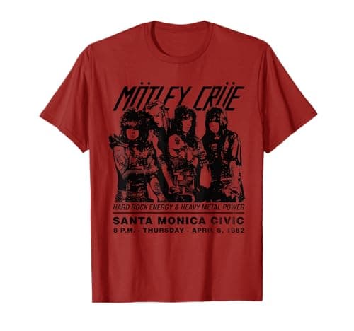 Image of Mötley Crüe - Santa Monica Civic Event T-Shirt