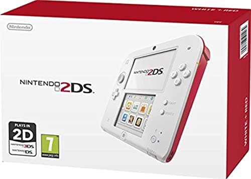 Image of Nintendo Handheld Console 2DS - White/Red