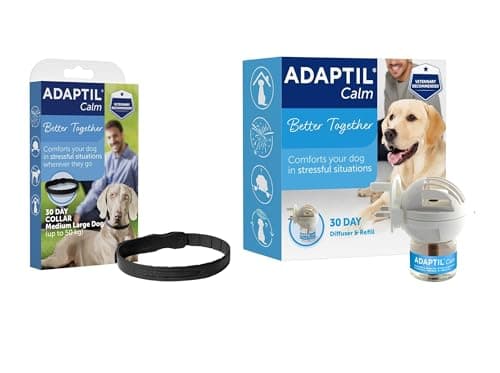 Image of ADAPTIL Calm On-the-Go Collar with Calm Home 30 Day starter kit - Diffuser and Refill