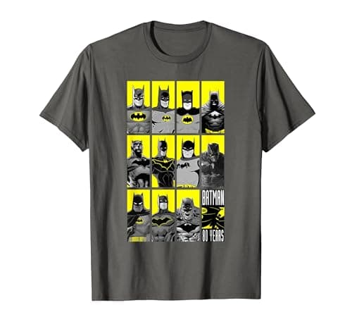 Image of Batman 80 Years Batmen T-Shirt, Men, Asphalt Grey, X-Large