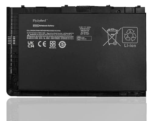 Image of FlyZythrol 52Wh BT04XL Laptop battery Compatible With HP EliteBook Folio 9470 9470m 9480m Ultrabook series BT04 BA06 BA06XL BT04052XL HSTNN-DB3Z HSTNN-IB3Z HSTNN-I10C 687945-001 687517-171 H4Q48AA