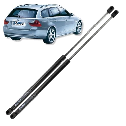 Image of BIAREN 2x Rear Tailgate Boot Gas Struts For Bmw 3 Series E91 Touring 2004-2012 Lift Support System 450 (N) 545 MM 51247127875