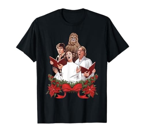 Image of Star Wars Christmas Jedi Carols T-Shirt
