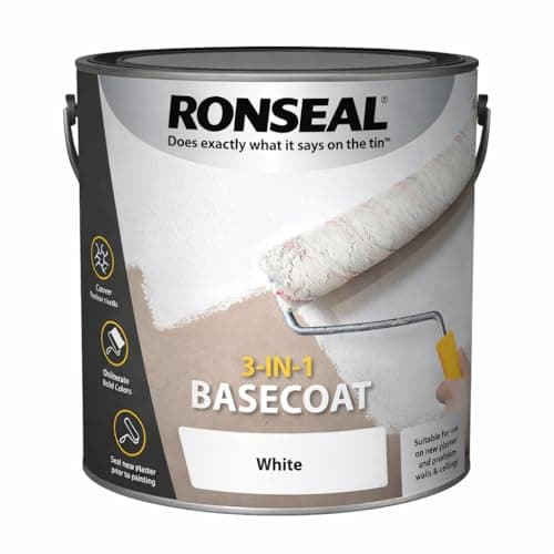 Image of AXpower Inspirational Technology Empowering People Basecoat Paint White 2.5L | Covers Hairline Cracks & Seals New Plaster | One Coat High Opacity for Walls & Ceilings | Maximum Adhesion Finish