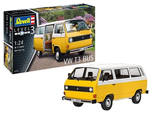 Image of Revell 07706 VW T3 Bus 1:25 Scale Unbuilt/Unpainted Plastic Model Kit