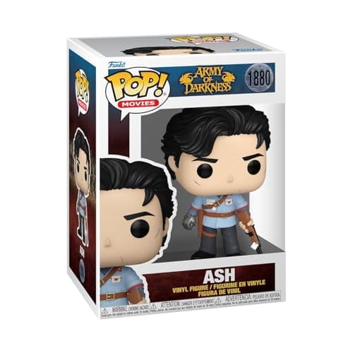 Image of Funko POP! Movies: Army of Darkness - Ash Williams with Boomstick - Vinyl Collectible Figure - Gift Idea - Official Merchandise - Toy for Children and Adults - Movies Fans
