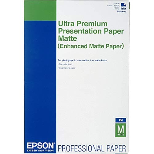 Image of Epson Enhanced Matte A3+ 100 Sheet, C13S041719