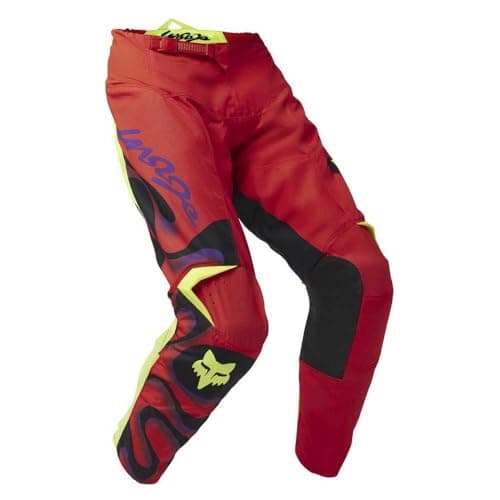 Image of Fox Racing Men's Pant Fox 180 Emotion Fluo Red 36 Trouser, 26