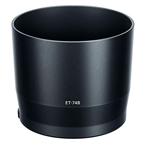Image of CELLONIC ET-74B Lens Hood Compatible for Canon EF 70-300mm f/4-5.6 IS II USM Plastic Bayonet Cylindrical/Round Sun Shade Protector Cover