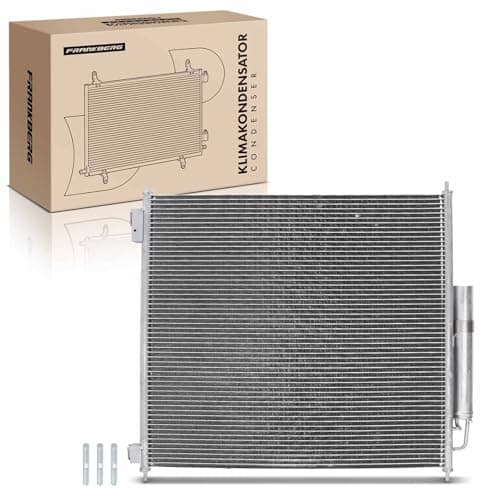 Image of Frankberg AC Condenser Compatible with Discovery V L462 3.0L 2016-2024 Ran.ge Rov.er IV L405 2012-2024 Ra.nge Ro.ve.r Sport L494 2013-2024 Replace# LR035791