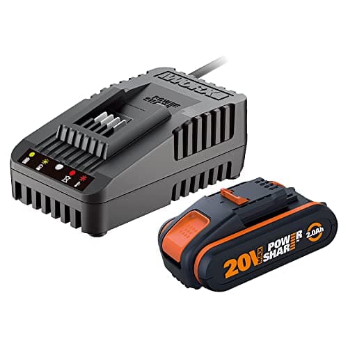 Image of Worx Battery Charging Station for Powershare Batteries/Fast Battery Charger., WA3601 40W, 20V