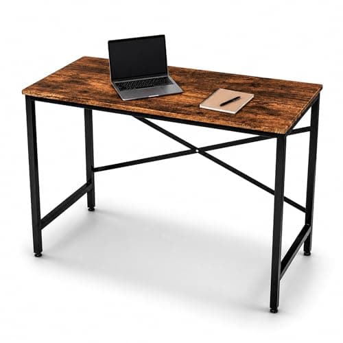 Image of Oypla 100cm Heavy Duty Industrial Writing Computer Desk Home Office Worktop Table