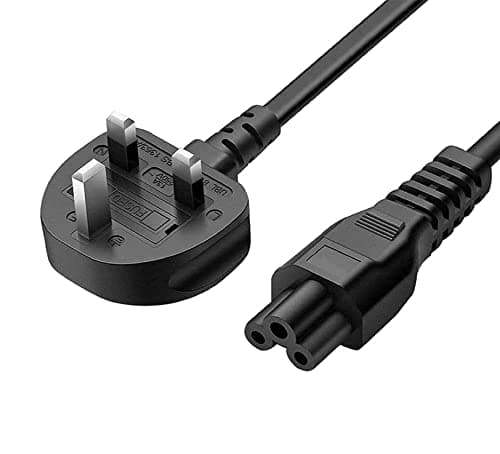 Image of Mr. Gadget's Solutions® 16ft (5m) BS 1363 to C5 (Clover Leaf), UK Laptop Charger Replacement Power Brick Cable Compatible with Acer, Dell, HP, Sony, Delta, Lenovo, ThinkPad, IdeaPad