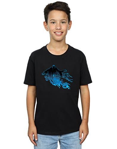 Image of Harry Potter Boys Dementor Silhouette T-Shirt Black 7-8 Years