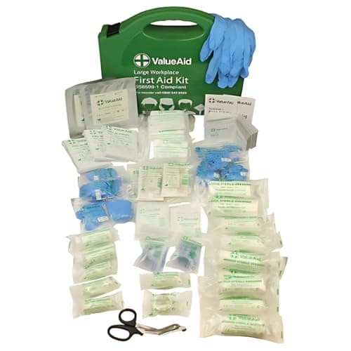 Image of Value Aid BS8599-1 Compliant Workplace First Aid Kit (Large)