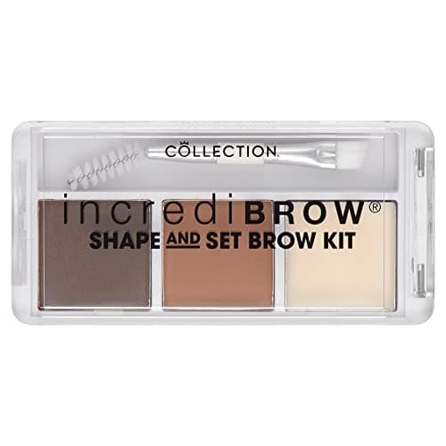 Image of Collection Cosmetics, Incredibrow Shape & Set Brow Kit, Highly Pigmented Eyebrow Powder & Wax, 6g, Light/Medium