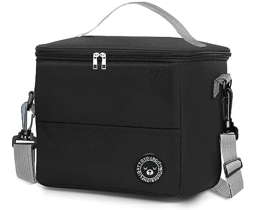 Image of hzzycer Lunch Bag, Insulated Lunch Bags Cooler Bag Thermal Lunch Tote Bags for Men Women 7.9 L Cool Bag Waterproof Leak-Proof for Outdoor, Beach, Camping, BBQ, Travel