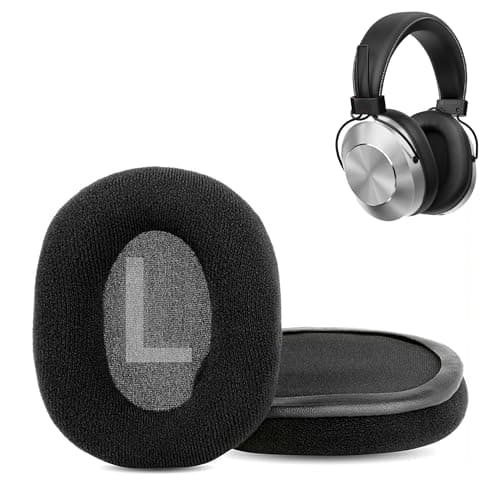 Image of MS9BN Earpads,HAIZEEN Earpads Compatible with Pioneer SE-MS7BT MS9BN MS5T Headphones Ear pads Replacement Cushion(Soft Fabric/High-grade Foam)