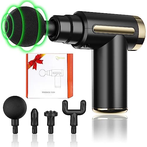 Image of cotsoco Massage Gun Deep Tissue, Back Massage for Athletes for Pain Relief, Percussion Massager Device with Silent Brushless Motor, Relax Gift for Mother and Father Gifts