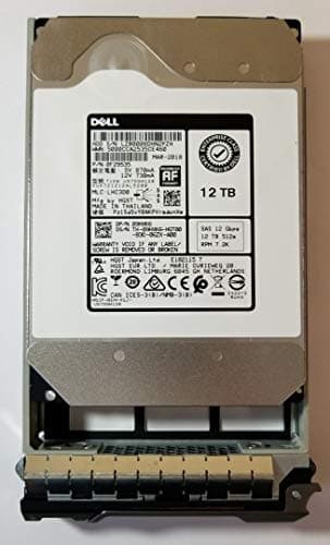 Image of HGST 12TB HDD 7.2K RPM 3.5" 12Gb/s SAS Hard Disk Drive Model: HUH721212AL5200 DP/N: 9HXK6