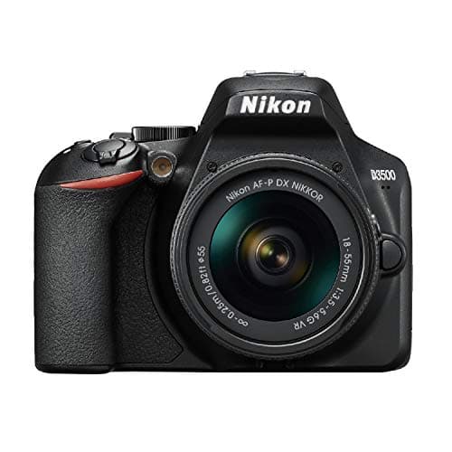 Image of Nikon D3500 24.2MP DSLR Camera + AF-P DX 18-55mm VR NIKKOR Lens Kit + TRD ® 20 Piece Digital Essential Kit