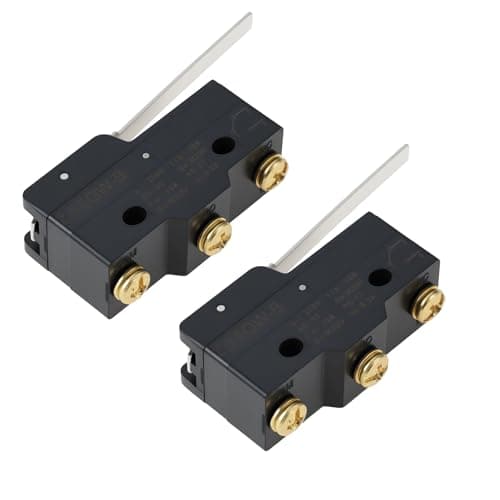 Image of The Lord of the Tools Industrial Microswitch Z-15GW-B with Standard Lever 15A Capacity NO/NC Contacts for Machinery and Electrical Applications