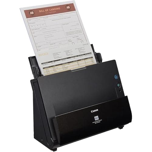Image of Canon ImageFORMULA DR-C225 II Office Document Scanner, Black - 3258C002