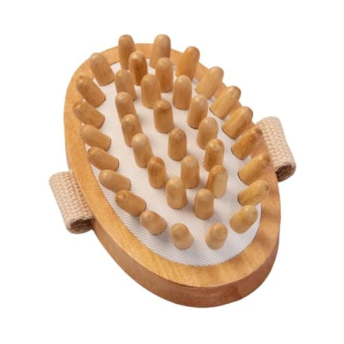 Image of Eco Bath London Cellulite Hand Brush - Cellulite Treatment Brush, Effective Cellulite Remover and Massager for Smooth, Toned Skin, Natural Wooden Exfoliating Massager Brush