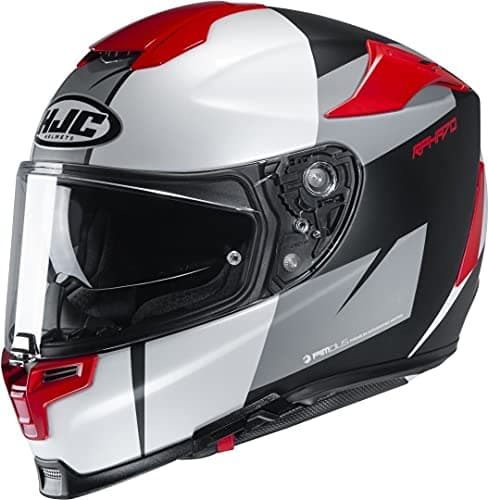 Image of Motorcycle helmets HJC RPHA 70 TERIKA MC1SF, Black/White/Red, M