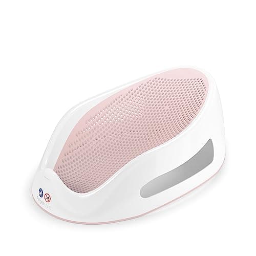 Image of Angelcare - Baby Bath Support - Soft Touch Support - Water Level Indicator - Ideal for Babies Less Than 6 Months Old - Pink