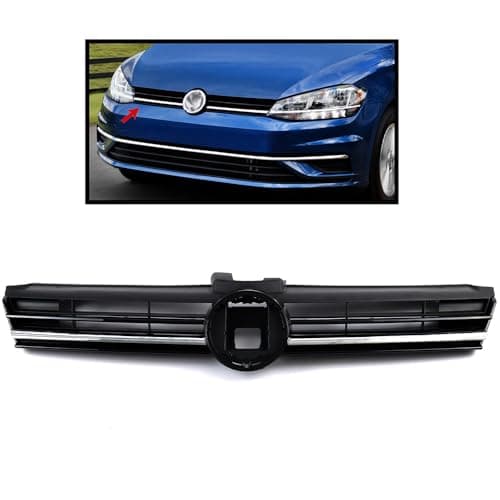 Image of ROBUST Front Bumper Radiator Upper Top Grille for Volkswagen Golf Mk7 Facelift 5060691131716 5G0853651CC 2017-2020
