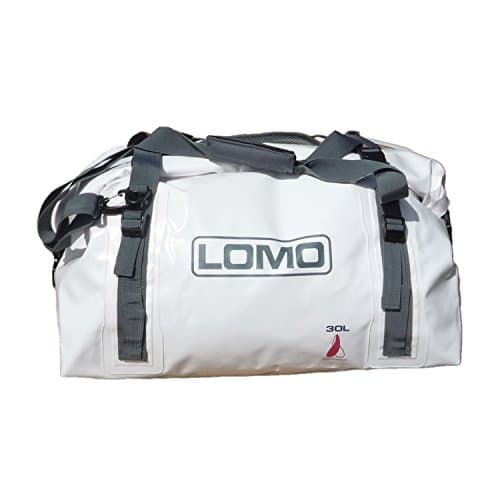 Image of Lomo 30L White Holdall Duffel Waterproof Rolltop Dry Bag