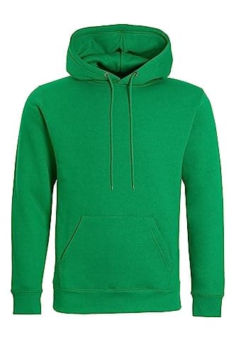 Image of imporio 11 Women Ladies Oversized Pullover Plain Hoodie Top With Out Zip Hoodies Sweatshirt Top Jumper UK 10-18 (as8, numeric, numeric_8, numeric_10, regular, regular, Green)