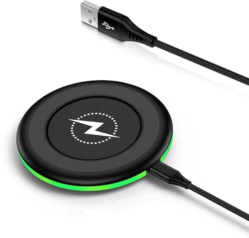 Image of 15W Samsung Wireless Charger Fast Charging Pad for Samsung Galaxy S26 Ultra/S25 FE/S24/S23/S22/S21/S20,Wireless Charging station Phone Charger for Google Pixel 10 Pro/10/9 Pro/9/8/7, iPhone 17/16/15