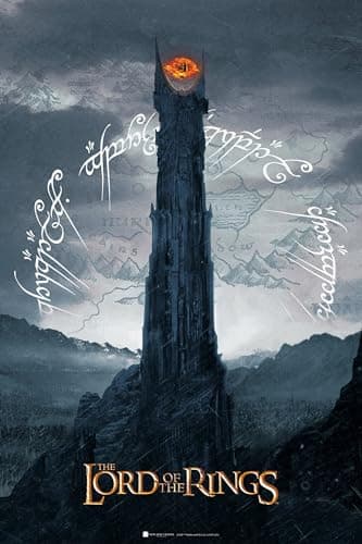 Image of ABYstyle - Lord of the Rings Poster Tour de Sauron 91.5 x 61 cm