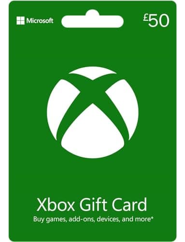 Image of Microsoft Xbox Gift Card - UK Redemption - Delivered by Post