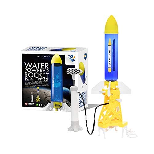 Image of PLAYSTEM Water Rocket Launcher for Kids - DIY Science Stem Toys - Xmas Gift for Boys & Girls