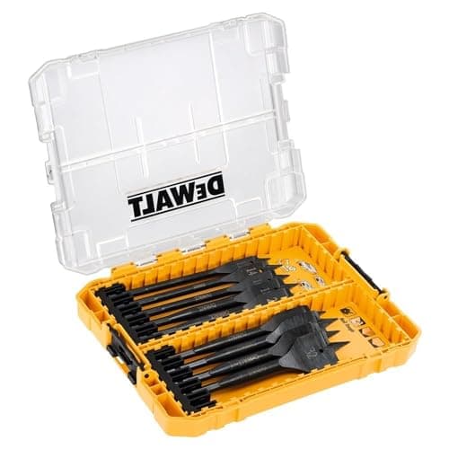 Image of DEWALT Extreme Flat Wood Drill Bit 9 Piece Set, Impact Rated, DT70751-QZ
